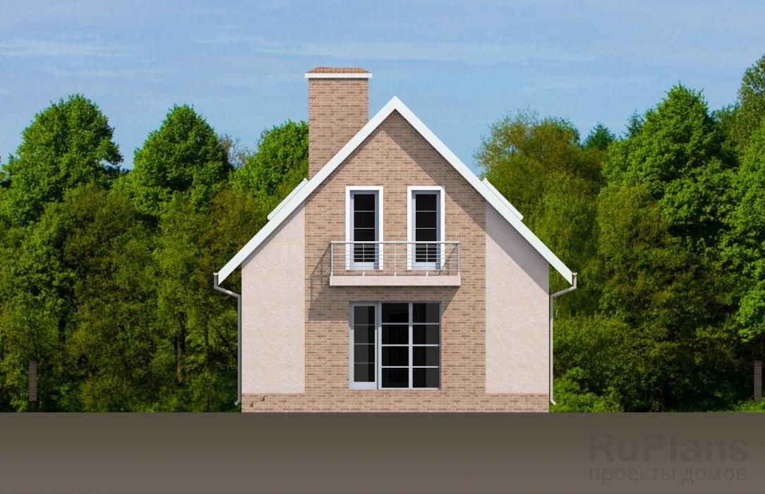 Аккуратный дом с мансардой Rg3798 №6 Аккуратный дом с мансардой Rg3798 №6
