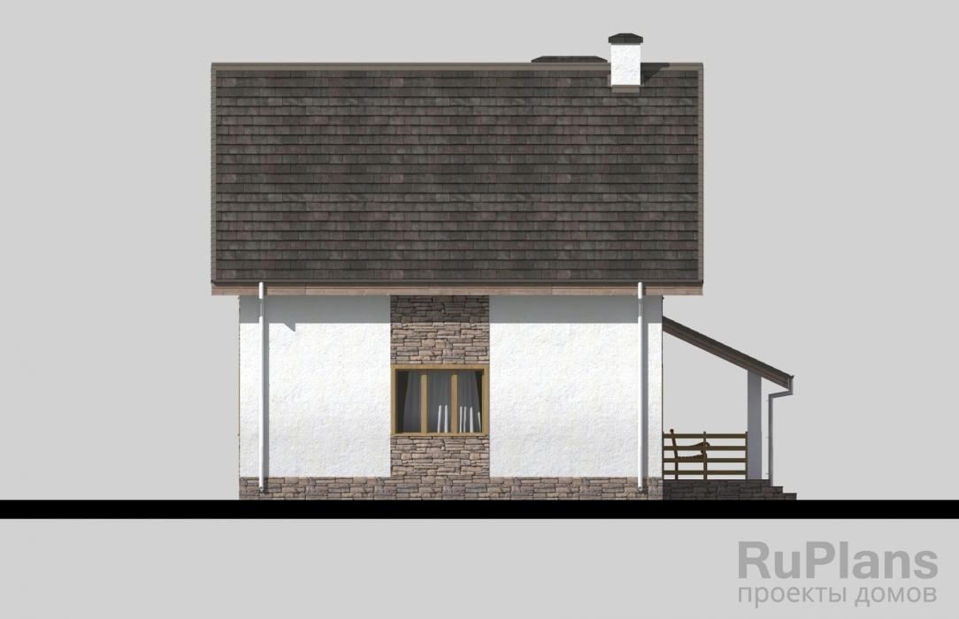 Аккуратный дом с мансардой Rg3842 №5 Аккуратный дом с мансардой Rg3842 №5