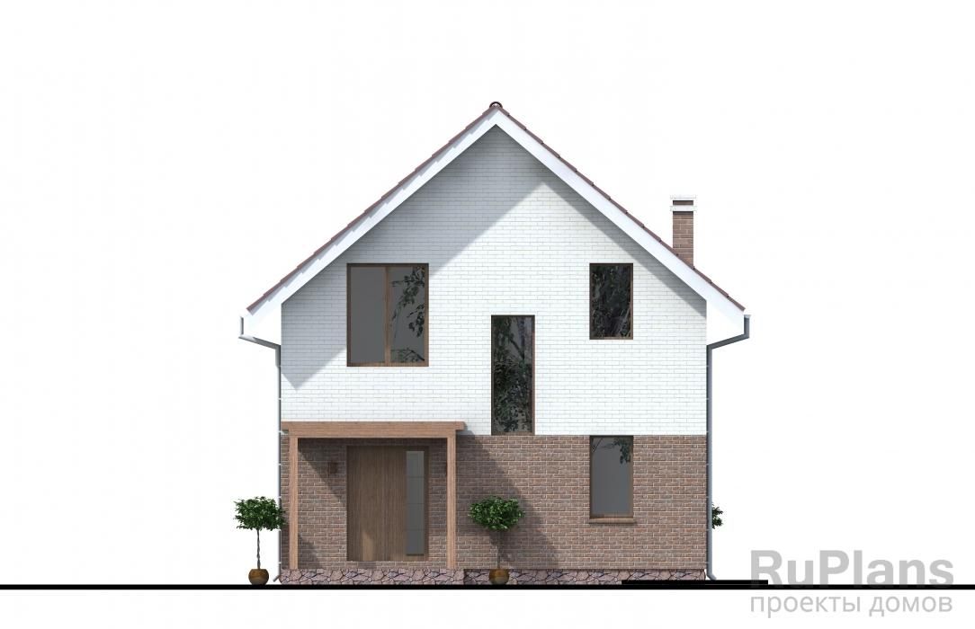 Аккуратный дом с мансардой Rg3855 №4 Аккуратный дом с мансардой Rg3855 №4