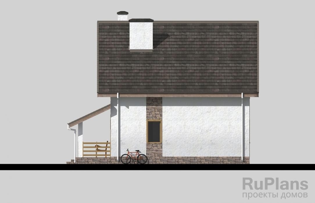 Аккуратный дом с мансардой Rg3842 №7 Аккуратный дом с мансардой Rg3842 №7