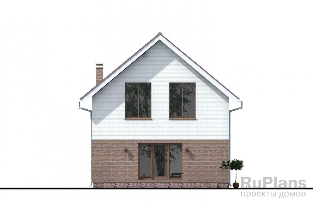 Аккуратный дом с мансардой Rg3855 №6 Аккуратный дом с мансардой Rg3855 №6