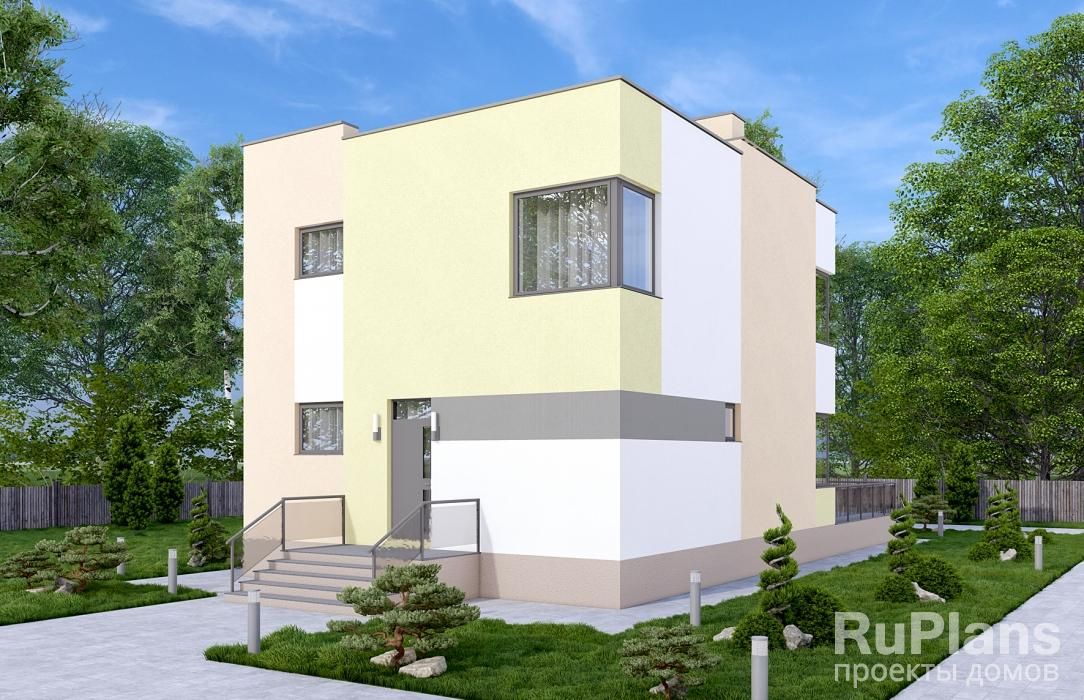 Двухэтажный дом с террасой и тремя спальнями Rg6589 №1