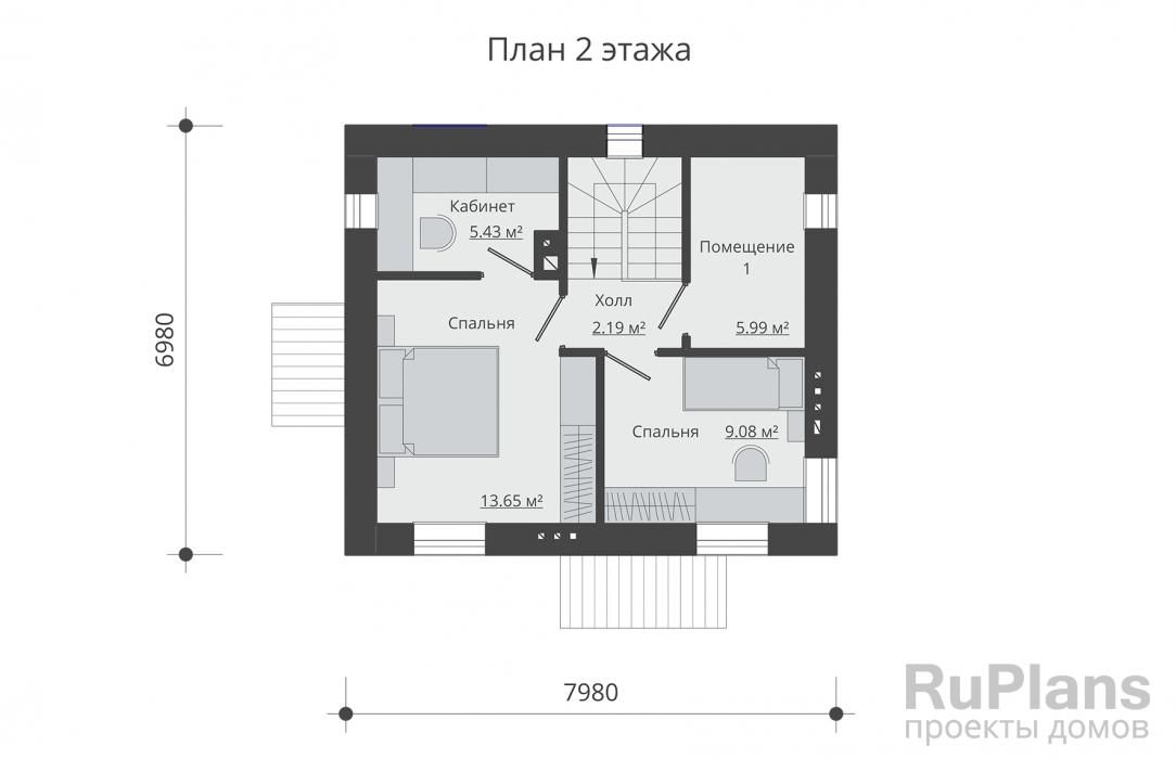 Двухэтажный дом Rg5153 №9
